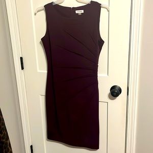 Calvin Klein purple cocktail dress size 10